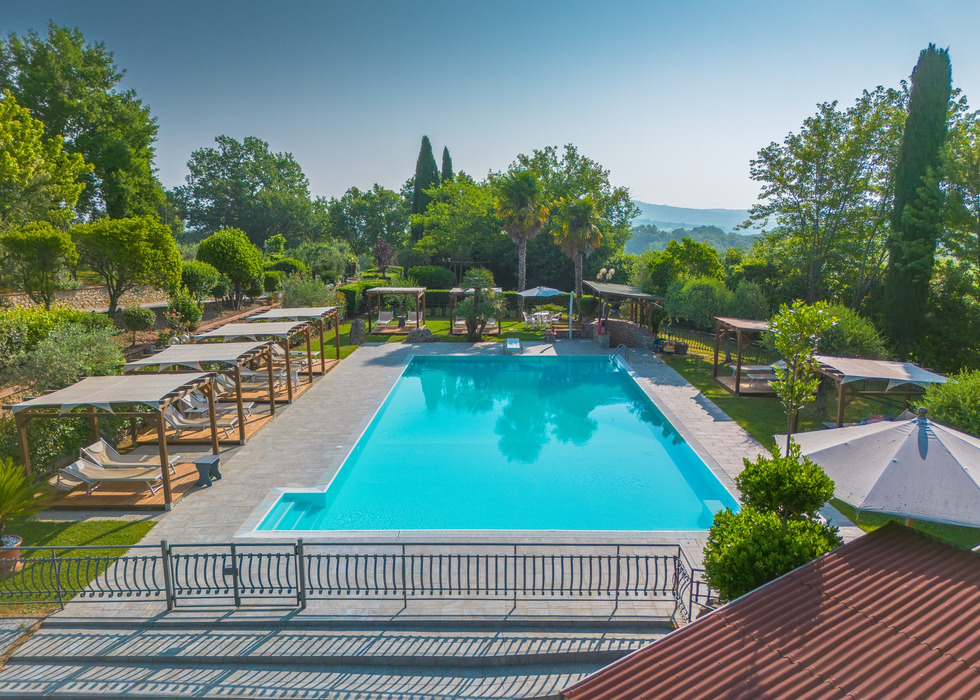 Pool area